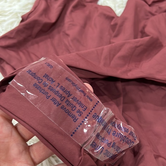 Soluna Women's Standard Buckle Up One Piece Bandeau Swimsuit with Cut Out Neck - Picture 5 of 9